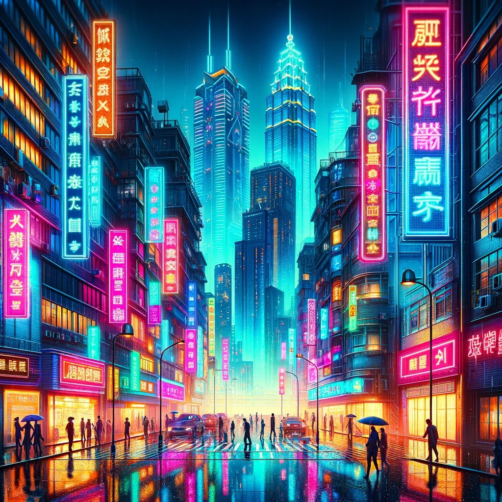 Futuristic city